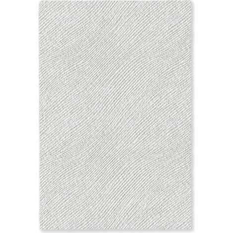ALFOMBRA Waves - Ribbing - Blanco 80x120 cm (1/5)