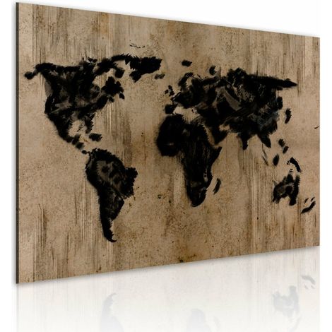 Tableau terres floues - 90 x 60 cm (1/4)