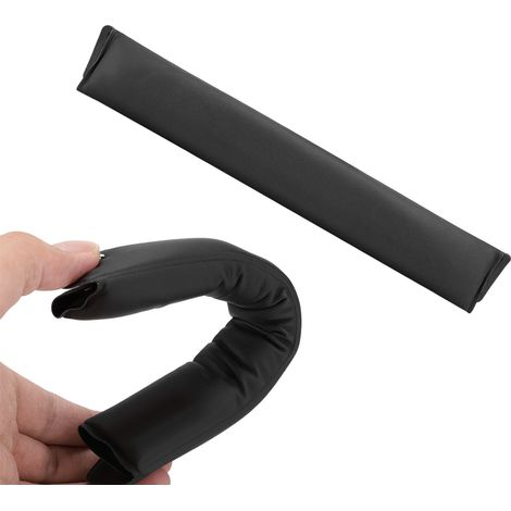 Kit de coussinets universels de rechange en mousse souple pour arceau de casque audio, noir (1/5)