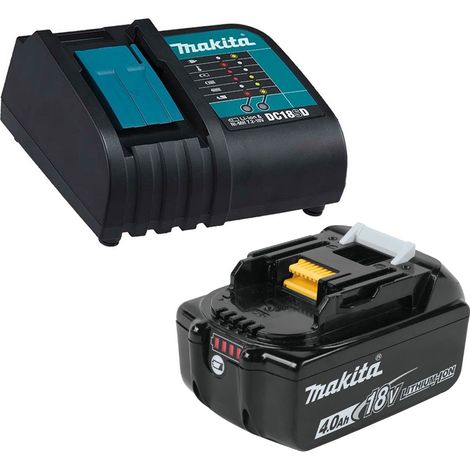 Genuine Makita 18V 4.0Ah LXT Lithium Battery BL1840 + DC18SD 240v Charger (1/5)