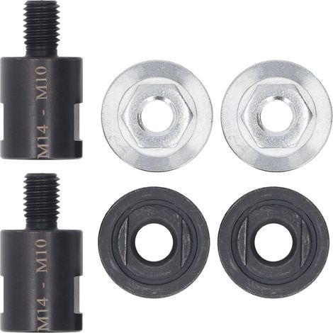 2 Set Angle Grinder Feme à Adaptateur mâle, CVR en Acier Angle Grinder Convertisseur pour Le bit de Forage à Disque de Coupe (M14 to M10) (1/5)
