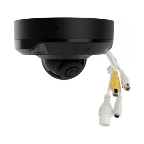 AJAX telecamera IP AI DomeCam Mini HL 8MP 4mm Nero - 126274