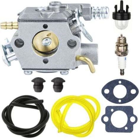 Carburateur de remplacement pour tronçonneuse Echo CS-310 (modèle WT-946), compatible A021001700, en alliage aluminium (1/5)