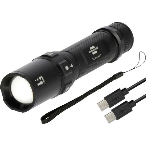 Brennenstuhl LuxPremium LED Taschenlampe über USB 800 lm 42 h 0.26 kg (1/4)