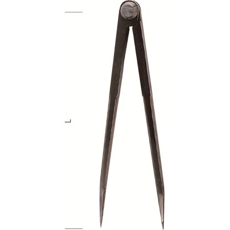 Metrica 48002 Compasso Semplice, 150 mm