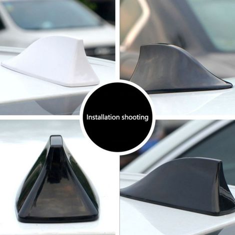 Antenne d'aileron en forme de requin pour toit,Signal Radio aérien pour Peugeot 308 3008 206 307 207 208 407 508 2008 5008 107