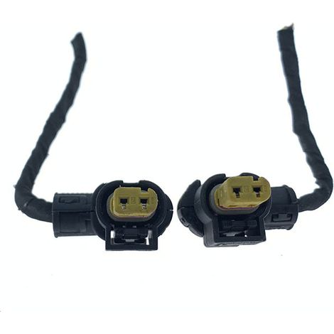Compatible with the cylinder head high-pressure coil, fuel injector sensor, and intake turbocharger mass airflow sensor connectors of Audi and Volkswagen engines -- JB2003-2P