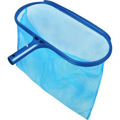 Filet de piscine profond, maille fine de filet d'écumoire de piscine avec cadre en plastique durable et sac profond (aucun poteau inclus) (1/5)
