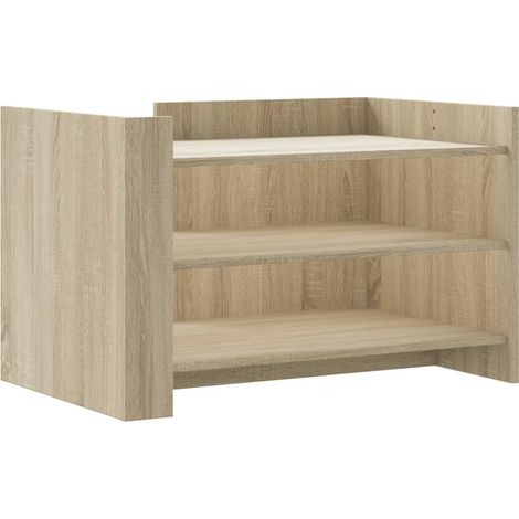 Maison Exclusive - Couchtisch Sonoma-Eiche 80x50x50 cm Holzwerkst