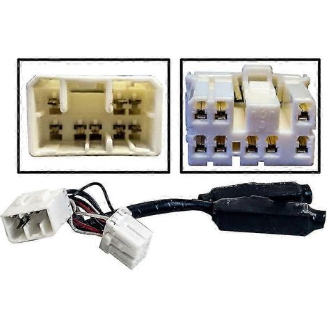 Enchufe de carga LED ecualizador para Harley Glide Road King Softail Dyna 96-12 Edición 0926
