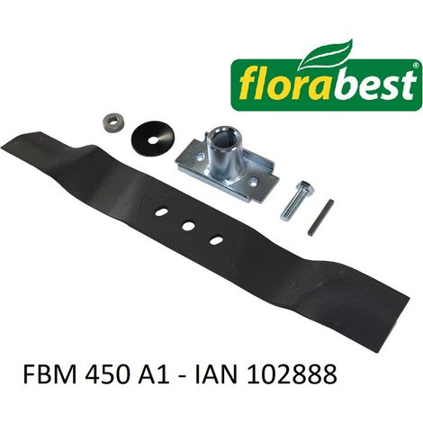 Florabest Ersatzmesser für Lidl Florabest Benzin Rasenmäher FBM 450 A1 - IAN 102