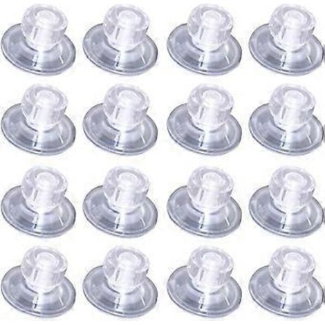 Lot de 16 ventouses en verre de 45 mm pour caravane, camping-car, fourgon aménagé, caravane, fourgon, camping-car, auvent latéral, organisateur suspendu, maison, cuisine