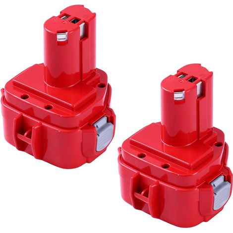 12V 3600mAh Ni-Mh Batterie de Remplacement 1220 1222 PA12 1233S 1234 1233 1235 1235B 1235F 192696-2 192698-8 192698-A 193138-9 193157-5 (1/4)