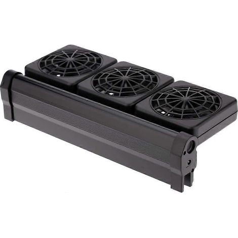 Ventilateur de refroidissement, Refroidisseur d'aquarium, Ventilateur pour aquarium, Ventilateur marin (3 ventilateurs) (1/4)