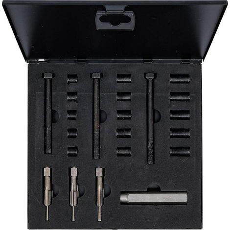 Kit de Réparation Filet de Bougie M12 x 1,25 - Réparation Fiable et Durable, Acier, Pro - D-Work (1/5)