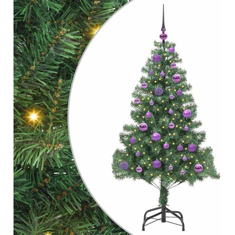 vidaXL Sapin de Noël Vert 150 cm PVC