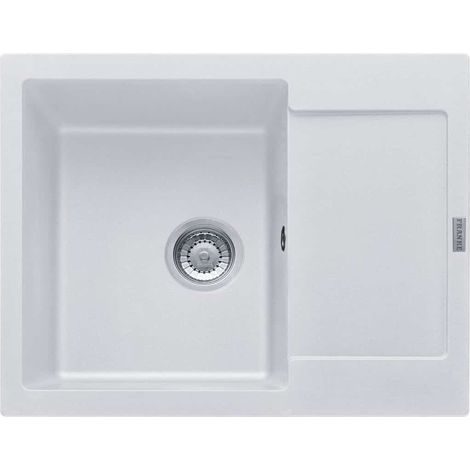 Evier Franke Maris Fragranit+ MRG611-62 - Blanc Artic (Moucheté) (1/2)