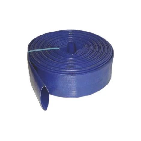 Tuyau enroulable plat en PVC plastifié 80 mm 50 mètres (1/3)