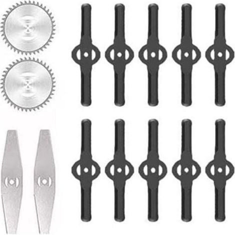 Lawnmower accessories: Electric weed trimmer blades, saw blades, lightweight telescopic handle for lawn cutting, driveway and garden maintenance (1/4)