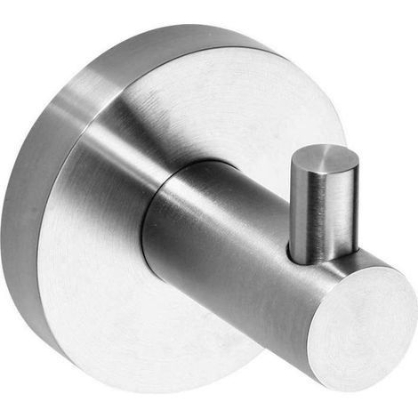 Sapho X-STEEL - Gancho, acero inoxidable cepillado XS201 (1/2)