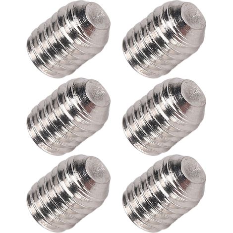 Kit d'assortiment de 50 vis sans tête en acier inoxydable A2-70, vis de fixation M3x4 (1/5)