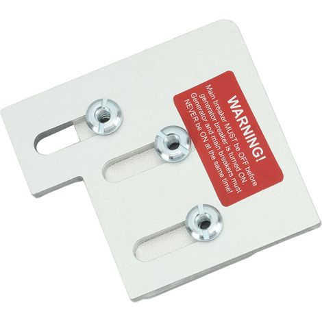 SD200A Generator-Verriegelungssatz aus Aluminiumlegierung, Verriegelungssatz für Hauptleistungsschalter und Generatoraggregat (1/5)