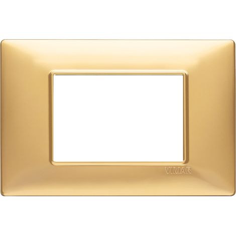 VIMAR - 14653.25 Placca 3M oro opaco