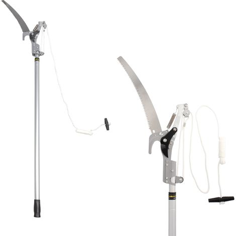 Tagliarami Con Manico In Alluminio Sega Allungabile Da 1,8 A 2,8 Metri (1/5)