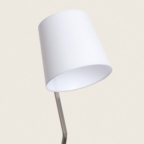Lampadaire Métal Eikho Blanc