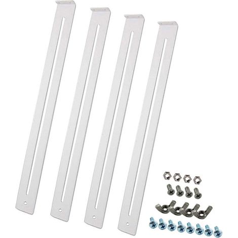 Supports de tiroir réglables en métal pour armoires affaissées, cadre robuste avec cadre de tiroir en métal à installation rapide (1/5)