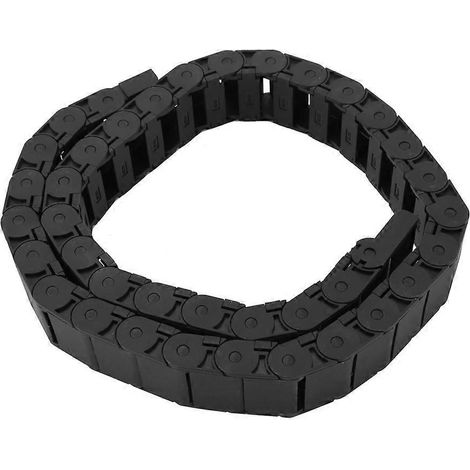 Chaîne porte-câble en nylon de 1 mètre, accessoire pour machines à graver, 15 mm x 30 mm