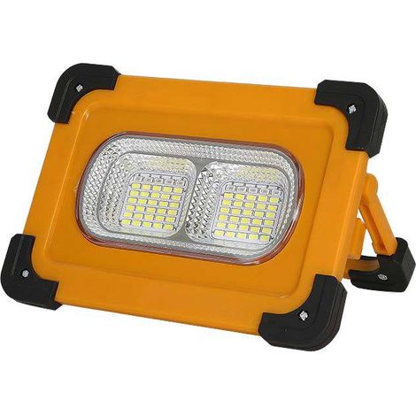 Lampe solaire LED Portable, charge rapide, Rechargeable, avec poignée rotative, pour Camping en plein air, urgence, maison, grande taille