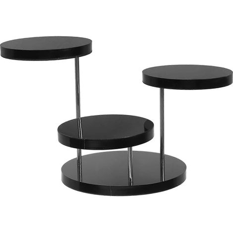 Présentoir à bijoux noir compatible avec 4 bagues (1/5)