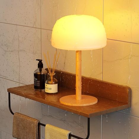 Lampe de Table Sans Fil LED 7500mAh, IP65 Étanche Lampe de Douche (1/5)