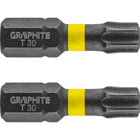 Schlagbohrer TX30 x 25 mm, 2 Stück. (1/2)