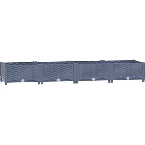 vidaXL Arriate polipropileno 160x40x23 cm (1/2)