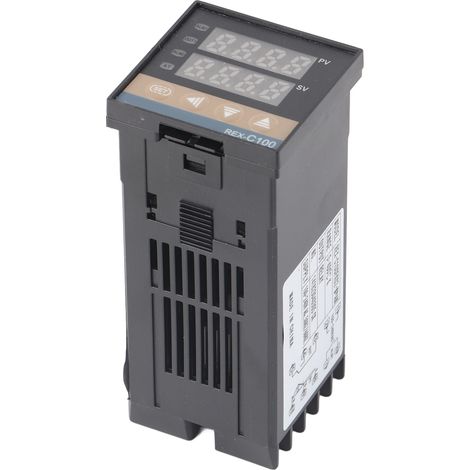 Régulateur de Température Numérique PID Thermostat REX-C100 avec Thermocouple (1/5)