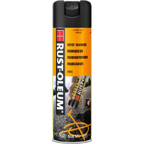 Rust-Oleum Multi Marker 360° aérosol de marquage au sol fluorescent orange 500 ml