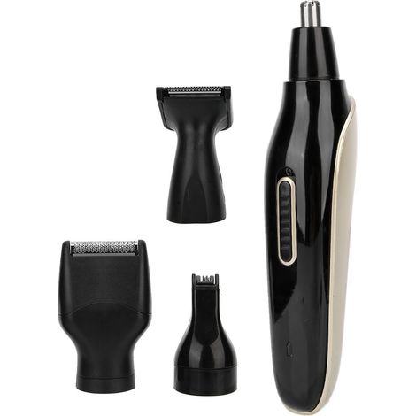 Tondeuse électrique multifonction 4 en 1 pour le nez, les tempes et la barbe, avec gravure et chargement USB. (1/5)