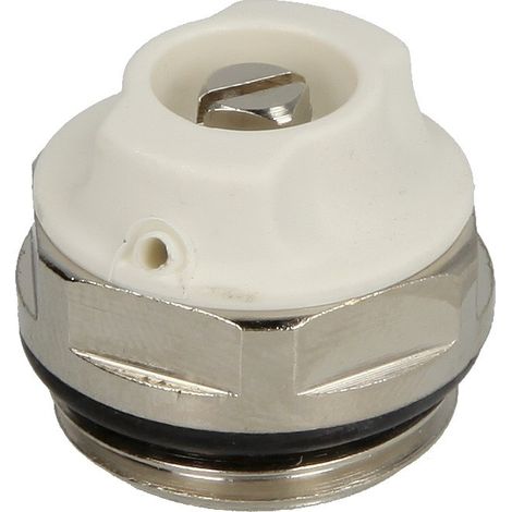 Purgeur de radiateur auto-étanche 1/4'' avec extrémité pivotante