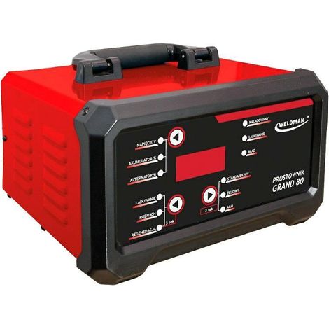 Caricabatterie Weldman GRAND 80 nero 12 24 volt