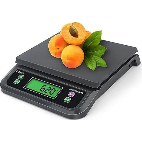 Balances électroniques Cuisine 30kg / 1g balance nourriture Digital faisant cuire à la maison faisant cuire le fruit pesant balances multifonctionnelles Certifié CE ( Color : Black, Size : 30kg (1/5)