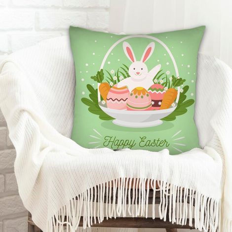 Housse de coussin décorative à fermeture éclair invisible pour femme mari petite amie petit ami couple (1/5)