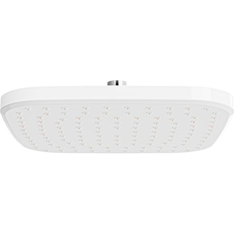 Mexen D-33 soffione doccia 23x23 cm, bianco/cromo - 79733-02 (1/3)