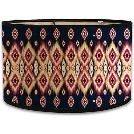 Lampenschirme mit Print, ovaler Lampenschirm 30x30x20CM, Vintage-Lampenschirme F--