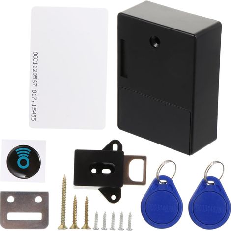 Serrure invisible pour armoire IMIKEYA, sans perçage (1/5)