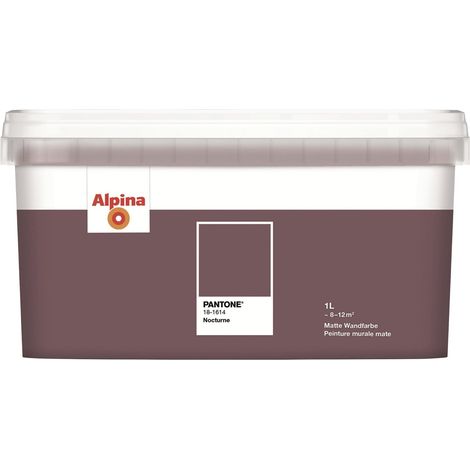 Alpina Wandfarbe Pantone matt nocturne 1 L Innen