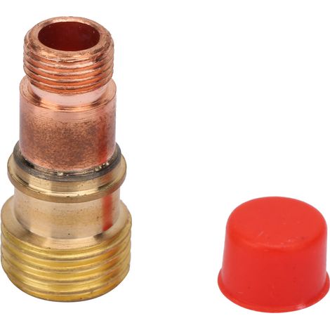 Lentille à gaz TIG 17GL 2,4 mm 3/32" WP-18, pièces de torche de soudage adaptées aux coupelles en verre (1/5)