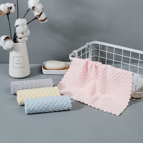 Chiffon De Cuisine - Microfibre 30 X 30 Cm - Absorbant Anti-graisse - Usage Multiple En Cuisine Maison Et Professionnelle - Lot De 4 (1/5)