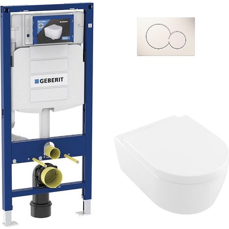 Pack Bati support Geberit et Combi-Pack V&B Avento WC suspendu sans bord (1/5)